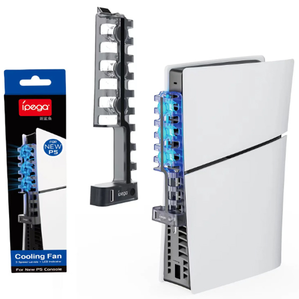iPega P5S005 chladící ventilátor pro PlayStation 5 Slim iPega P5S005 chladící ventilátor pro PlayStation 5 Slim