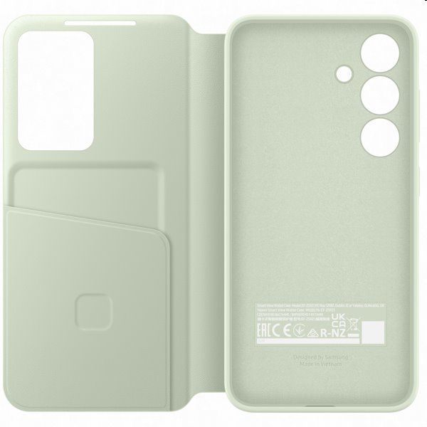 Pouzdro Smart View Wallet pro Samsung Galaxy S24, light green Pouzdro Smart View Wallet pro Samsung Galaxy S24, light green