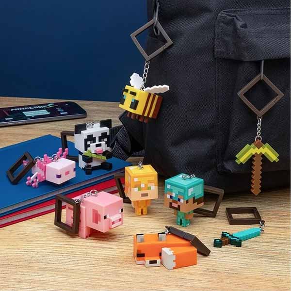 Mystery Klíčenka Backpack Buddies (Minecraft)