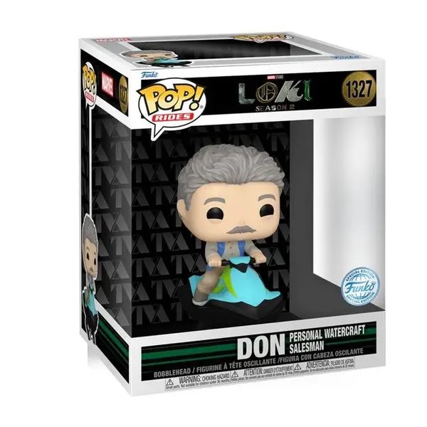 POP! Deluxe: Loki S2 Don Personal Watercraft Salesman (Marvel) Special Edition