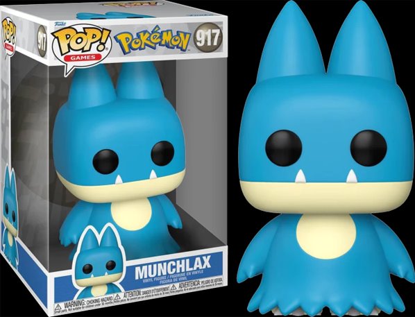 POP! Games: Munchlax (Pokémon) Jumbo 25 cm