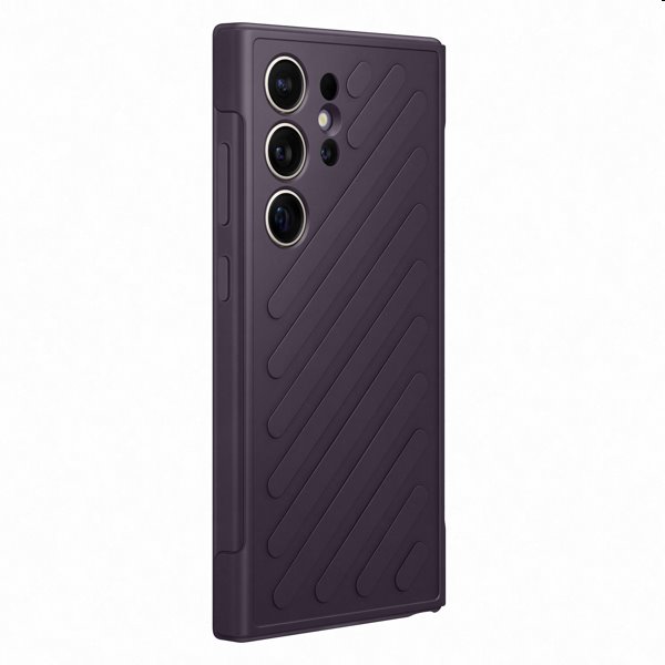 Pouzdro Shield Case pro Samsung Galaxy S24 Ultra, dark violet