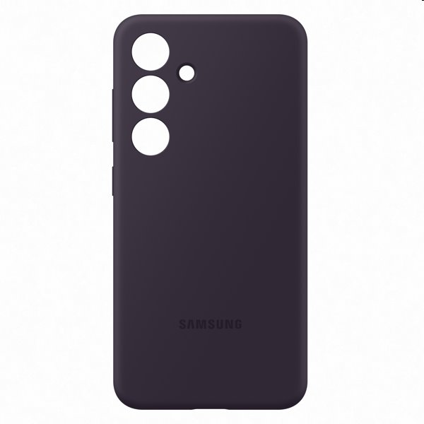 Pouzdro Silicone Cover pro Samsung Galaxy S24, dark violet