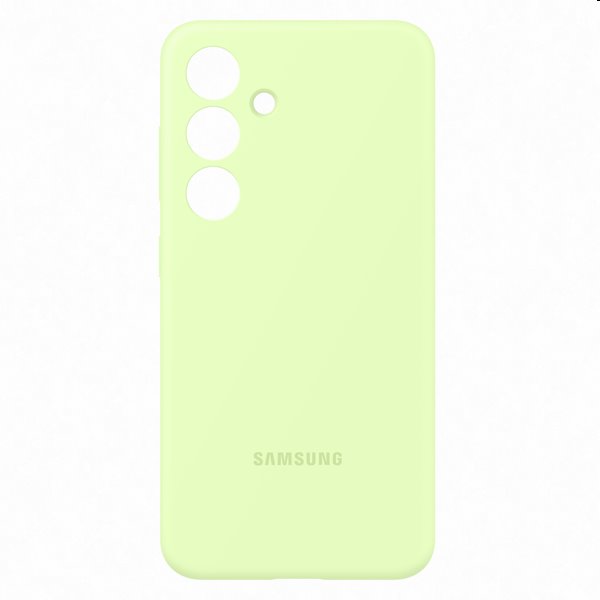 Pouzdro Silicone Cover pro Samsung Galaxy S24, light green