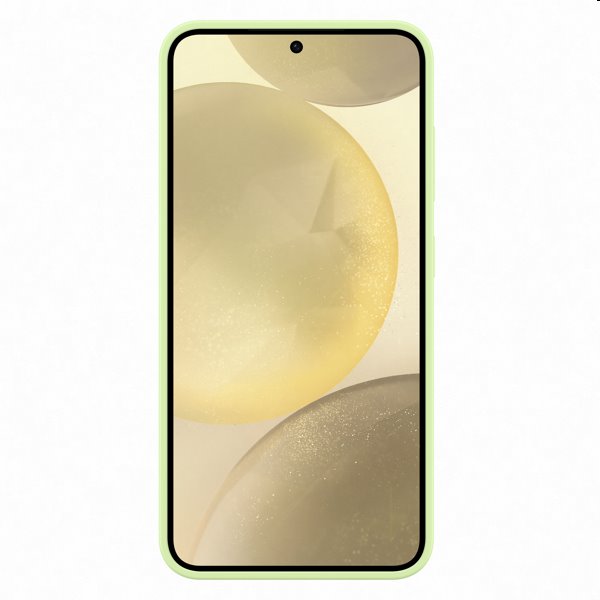 Pouzdro Silicone Cover pro Samsung Galaxy S24, light green