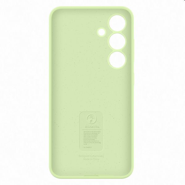 Pouzdro Silicone Cover pro Samsung Galaxy S24, light green