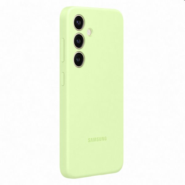 Pouzdro Silicone Cover pro Samsung Galaxy S24, light green