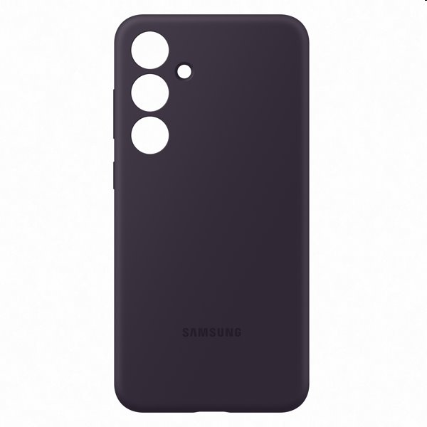Pouzdro Silicone Cover pro Samsung Galaxy S24 Plus, dark violet
