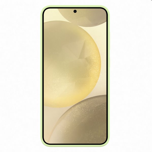 Pouzdro Silicone Cover pro Samsung Galaxy S24 Plus, light green