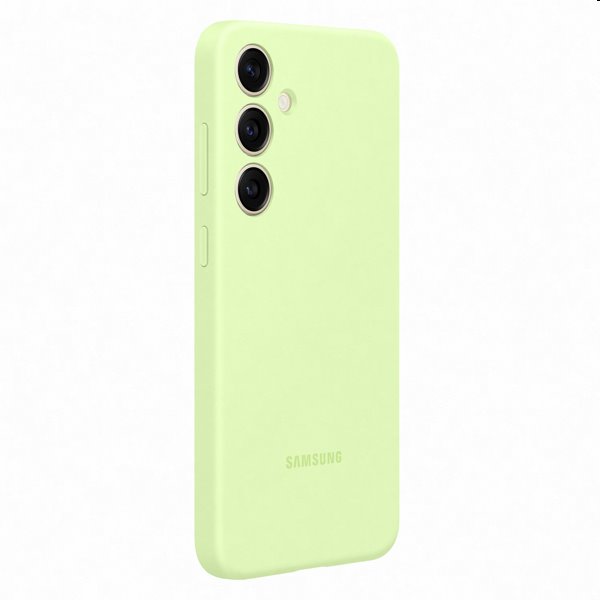 Pouzdro Silicone Cover pro Samsung Galaxy S24 Plus, light green