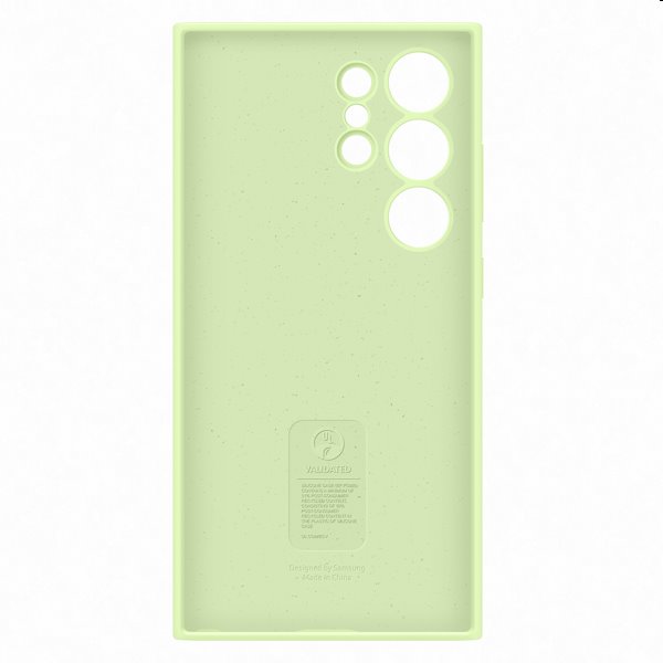 Pouzdro Silicone Cover pro Samsung Galaxy S24 Ultra, light green