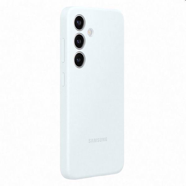 Pouzdro Silicone Cover pro Samsung Galaxy S24, white