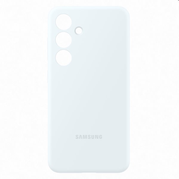 Pouzdro Silicone Cover pro Samsung Galaxy S24, white
