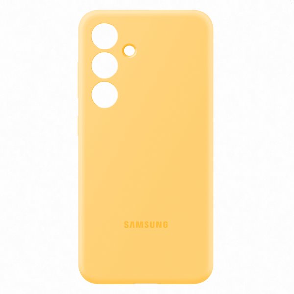 Pouzdro Silicone Cover pro Samsung Galaxy S24, yellow