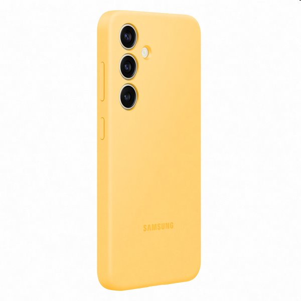 Pouzdro Silicone Cover pro Samsung Galaxy S24, yellow