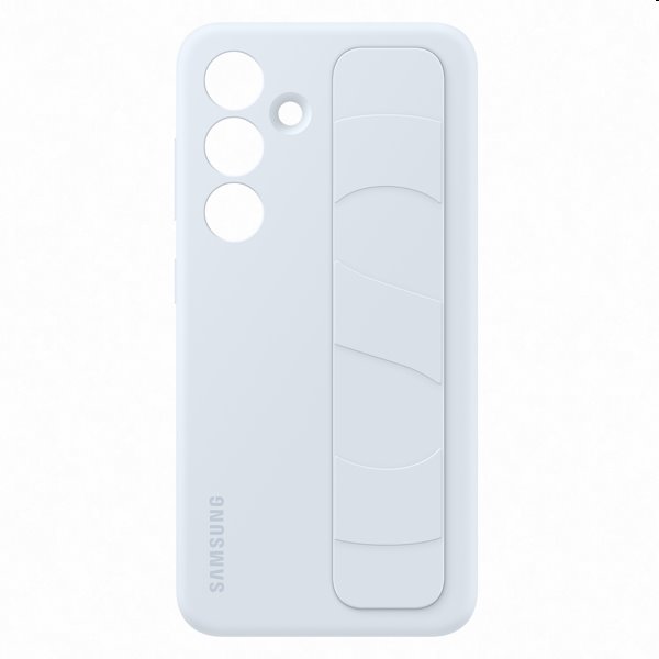 Pouzdro Silicone Grip Cover pro Samsung Galaxy S24, light blue