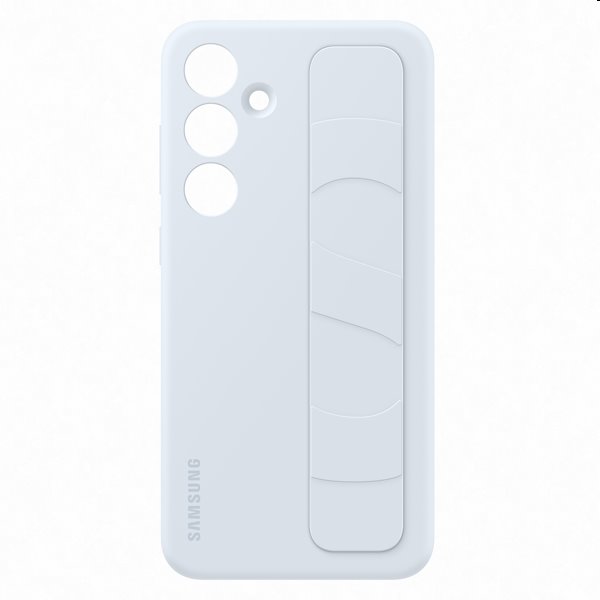 Pouzdro Silicone Grip Cover pro Samsung Galaxy S24 Plus, light blue