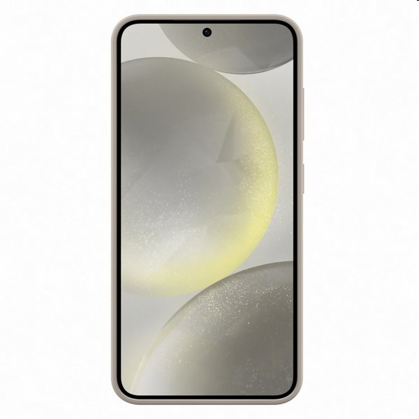 Pouzdro Silicone Grip Cover pro Samsung Galaxy S24, taupe