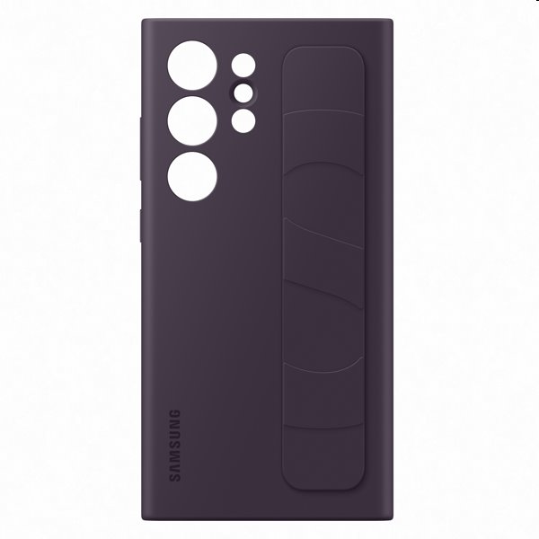 Pouzdro Silicone Grip Cover pro Samsung Galaxy S24 Ultra, dark violet Pouzdro Silicone Grip Cover pro Samsung Galaxy S24 Ultra, dark violet