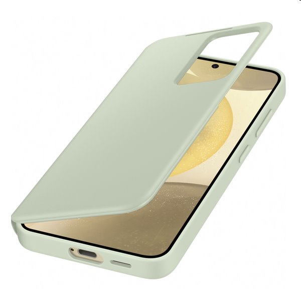 Pouzdro Smart View Wallet pro Samsung Galaxy S24, light green Pouzdro Smart View Wallet pro Samsung Galaxy S24, light green