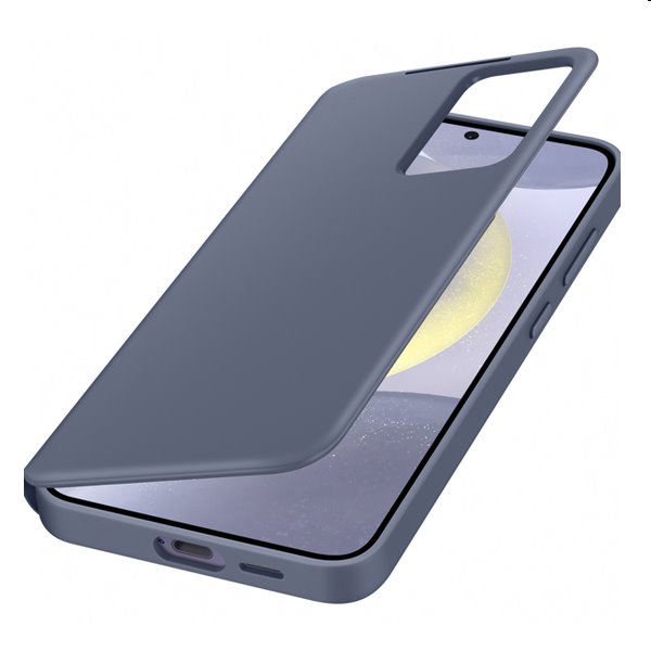 Pouzdro Smart View Wallet pro Samsung Galaxy S24 Plus, violet