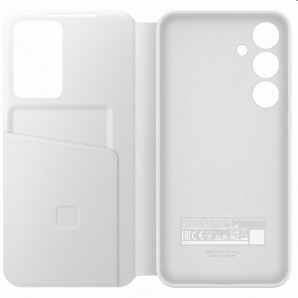 Pouzdro Smart View Wallet pro Samsung Galaxy S24 Plus, white