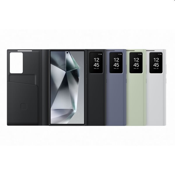 Pouzdro Smart View Wallet pro Samsung Galaxy S24 Ultra, black