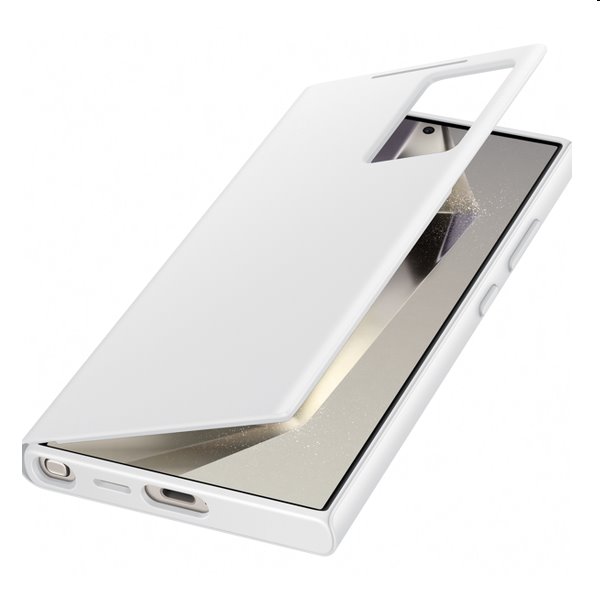 Pouzdro Smart View Wallet pro Samsung Galaxy S24 Ultra, white