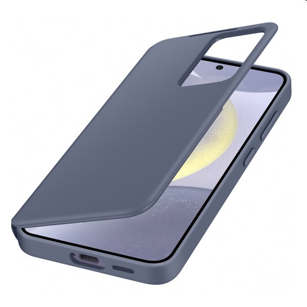Pouzdro Smart View Wallet pro Samsung Galaxy S24, violet