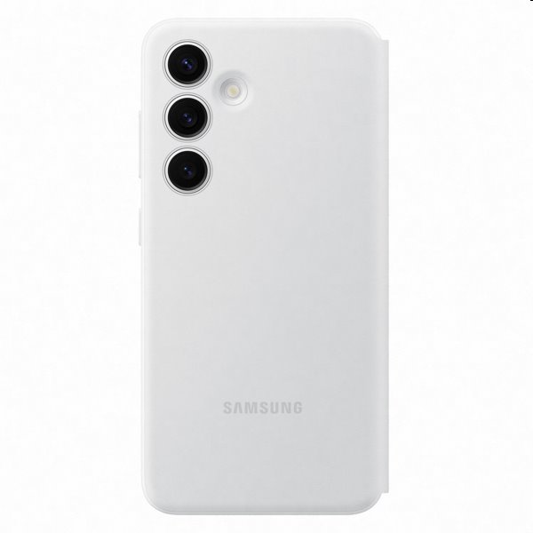 Pouzdro Smart View Wallet pro Samsung Galaxy S24, white