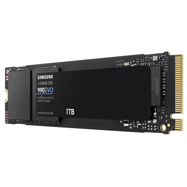 Samsung SSD 990 EVO, 1TB, NVMe 2.0