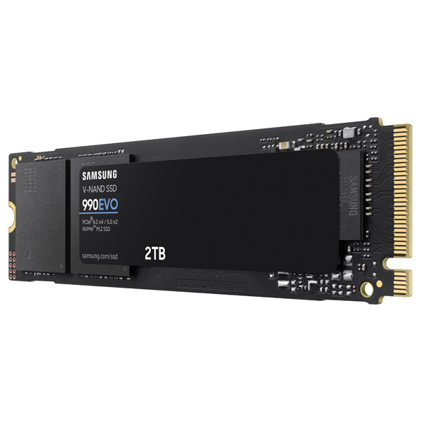 Samsung SSD 990 EVO, 2TB, NVMe 2.0