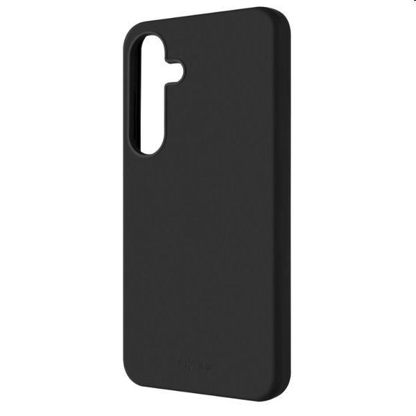 Silikonový kryt FIXED MagFlow s podporou Magsafe pro Samsung Galaxy S24, černé