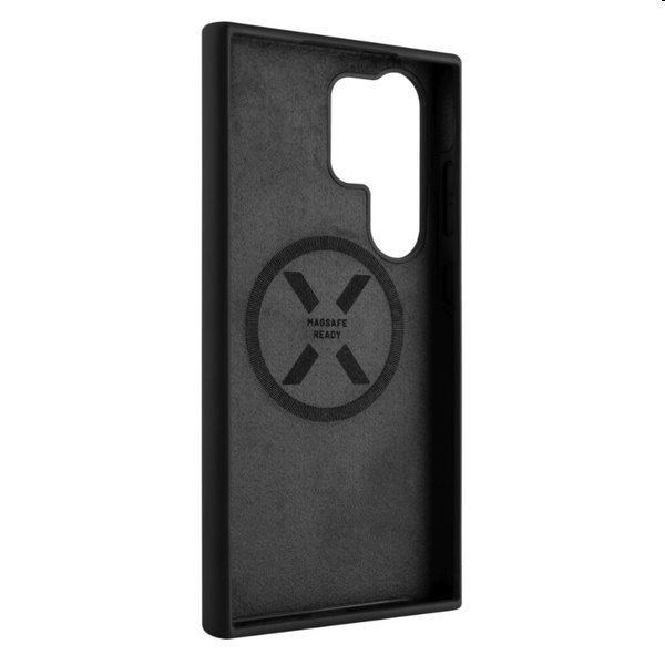 Silikonový kryt FIXED MagFlow s podporou Magsafe pro Samsung Galaxy S24 Ultra, černé Silikonový kryt FIXED MagFlow s podporou Magsafe pro Samsung Galaxy S24 Ultra, černé