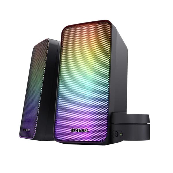 TRUST GXT 611 Wezz Illuminated Speaker Set, RGB, black