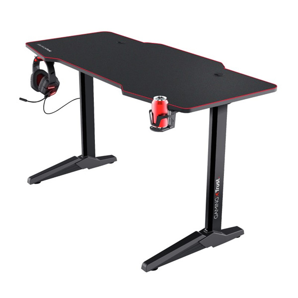 TRUST GXT1175 Imperius XL Gaming Desk, black