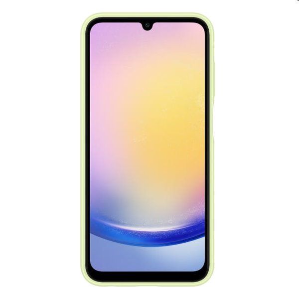 Pouzdro Card Slot Cover pro Samsung Galaxy A25 5G, lime