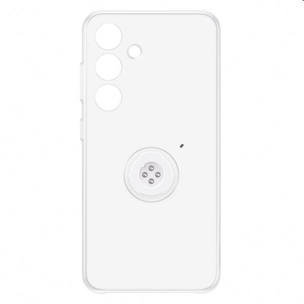 Pouzdro Clear Gadget pro Samsung Galaxy S24, transparent (s odnímatelným úchytem) Pouzdro Clear Gadget pro Samsung Galaxy S24, transparent (s odnímatelným úchytem)