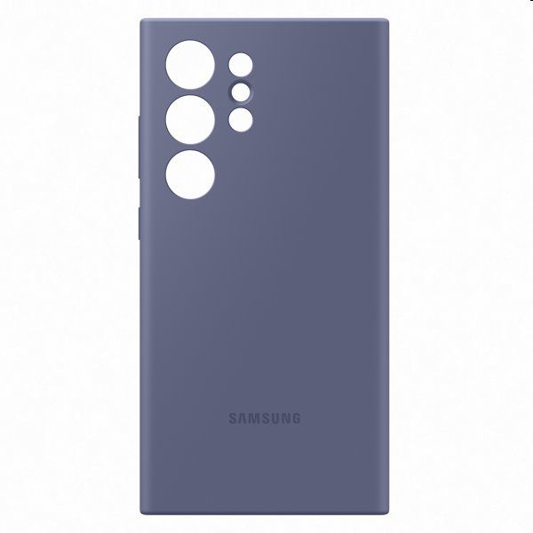 Pouzdro Silicone Cover pro Samsung Galaxy S24 Ultra, violet Pouzdro Silicone Cover pro Samsung Galaxy S24 Ultra, violet