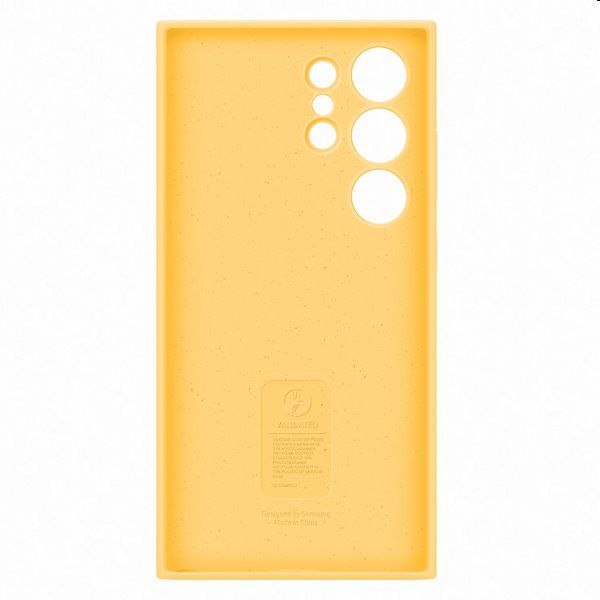 Pouzdro Silicone Cover pro Samsung Galaxy S24 Ultra, yellow Pouzdro Silicone Cover pro Samsung Galaxy S24 Ultra, yellow