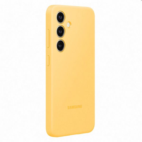 Pouzdro Silicone Cover pro Samsung Galaxy S24, yellow Pouzdro Silicone Cover pro Samsung Galaxy S24, yellow