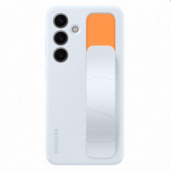 Pouzdro Silicone Grip Cover pro Samsung Galaxy S24, light blue Pouzdro Silicone Grip Cover pro Samsung Galaxy S24, light blue