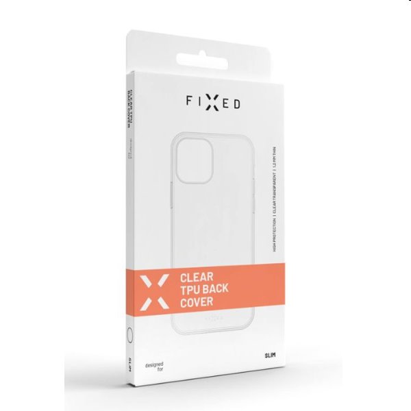 FIXED TPU Gelové pouzdro pro Xiaomi Redmi Note 13 5G, transparentní