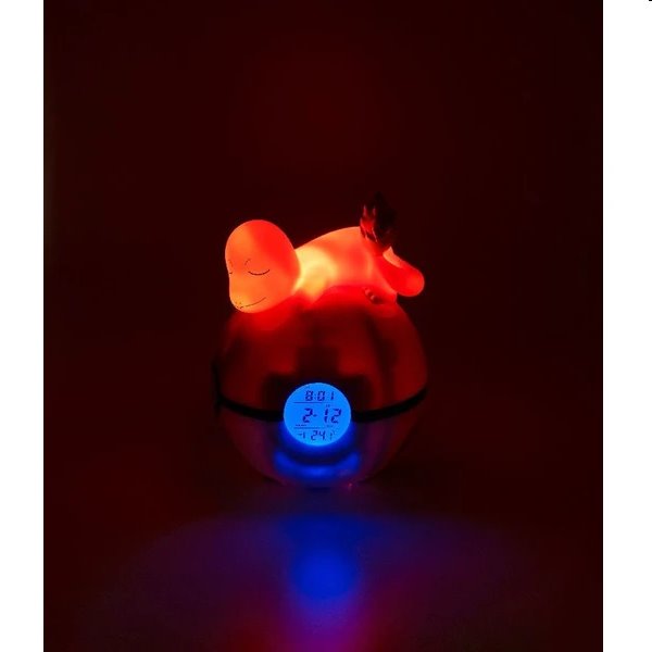 Lampa s Budíkem Charmander Pokebal (Pokémon)