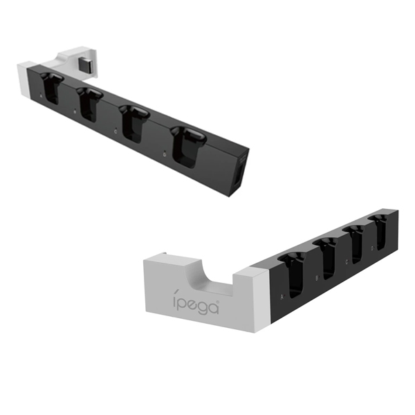 Nabíjecí stanice iPega 9186 pro Nintendo Switch Joy-con, white/black Nabíjecí stanice iPega 9186 pro Nintendo Switch Joy-con, white/black