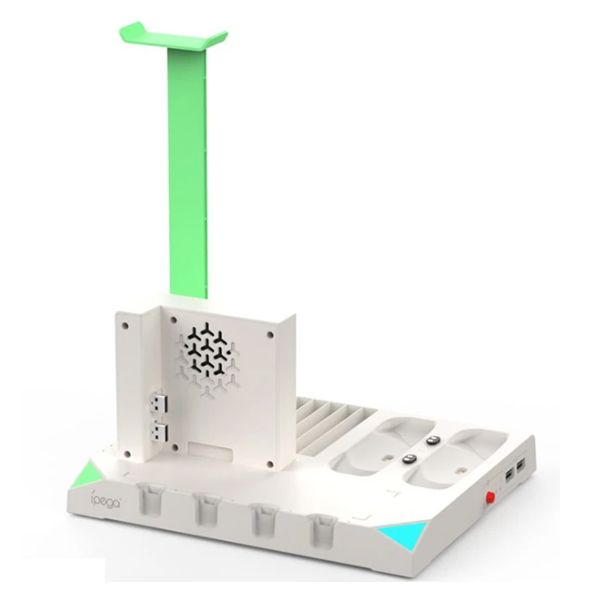 Nabíjacia stanca iPega 9186 pre Nintendo Switch Joy-con, white/black Nabíjacia stanca iPega 9186 pre Nintendo Switch Joy-con, white/black