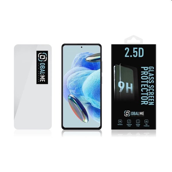 OBAL:ME 2.5D Ochranné tvrdené sklo pro Xiaomi Redmi Note 12 Pro 5G OBAL:ME 2.5D Ochranné tvrdené sklo pro Xiaomi Redmi Note 12 Pro 5G