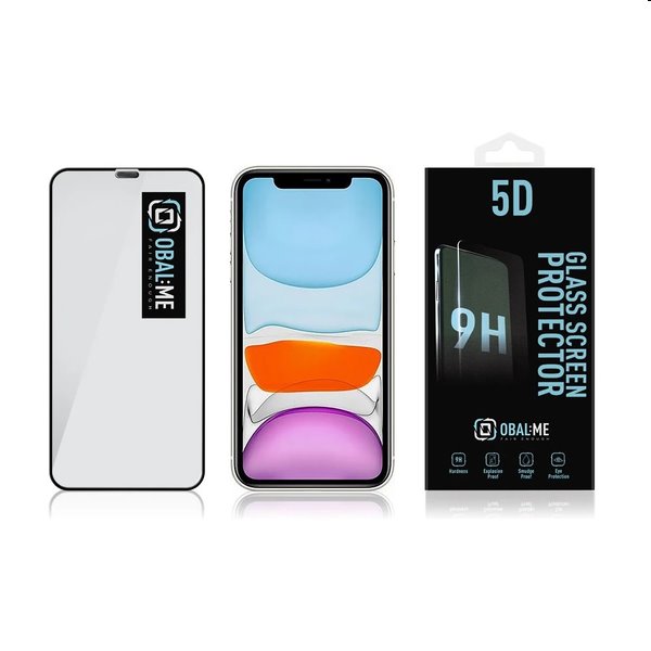 OBAL:ME 5D Ochranné tvrzené sklo pro Apple iPhone 11/XR, black OBAL:ME 5D Ochranné tvrzené sklo pro Apple iPhone 11/XR, black