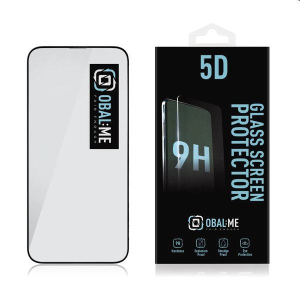 OBAL:ME 5D Ochranné tvrzené sklo pro Apple iPhone 15 Pro Max, black OBAL:ME 5D Ochranné tvrzené sklo pro Apple iPhone 15 Pro Max, black