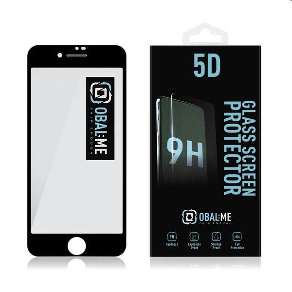 OBAL:ME 5D Ochranné tvrzené sklo pro Apple iPhone 7/8/SE20/SE22, black OBAL:ME 5D Ochranné tvrzené sklo pro Apple iPhone 7/8/SE20/SE22, black